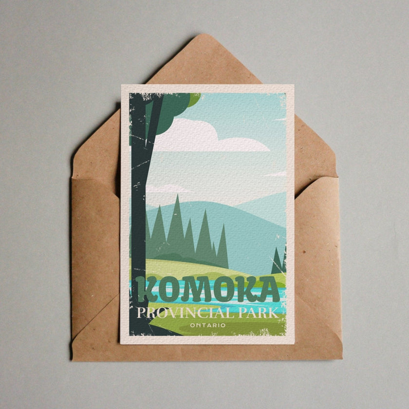 Komoka Ontario Provincial Park Postcard, Canada Parks