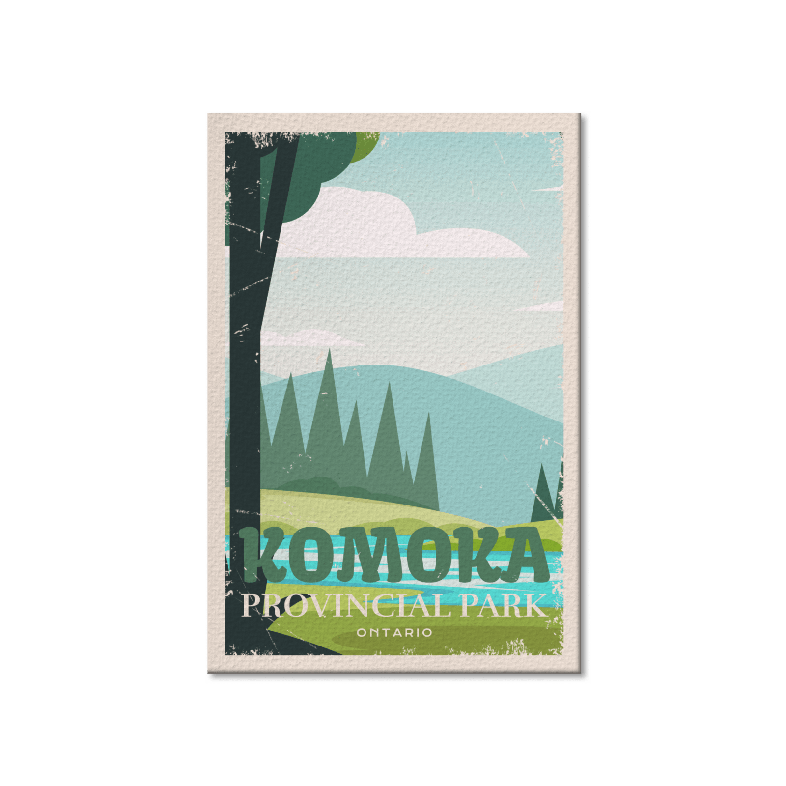 Komoka Ontario Provincial Park Postcard, Canada Parks