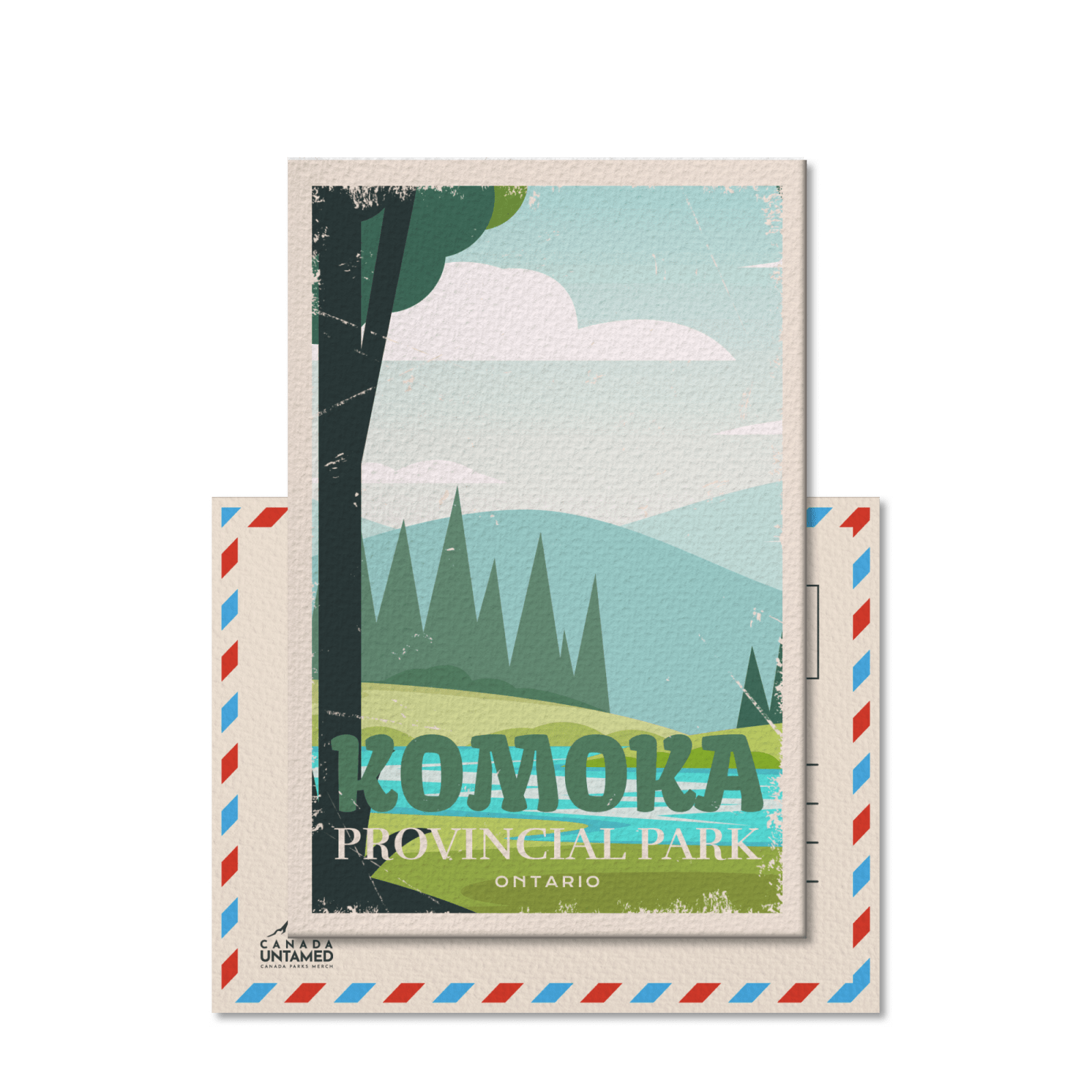 Komoka Ontario Provincial Park Postcard, Canada Parks