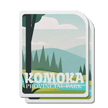Komoka Ontario Provincial Park Waterproof Vinyl Sticker, Canada Parks