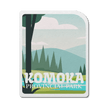 Komoka Ontario Provincial Park Waterproof Vinyl Sticker, Canada Parks