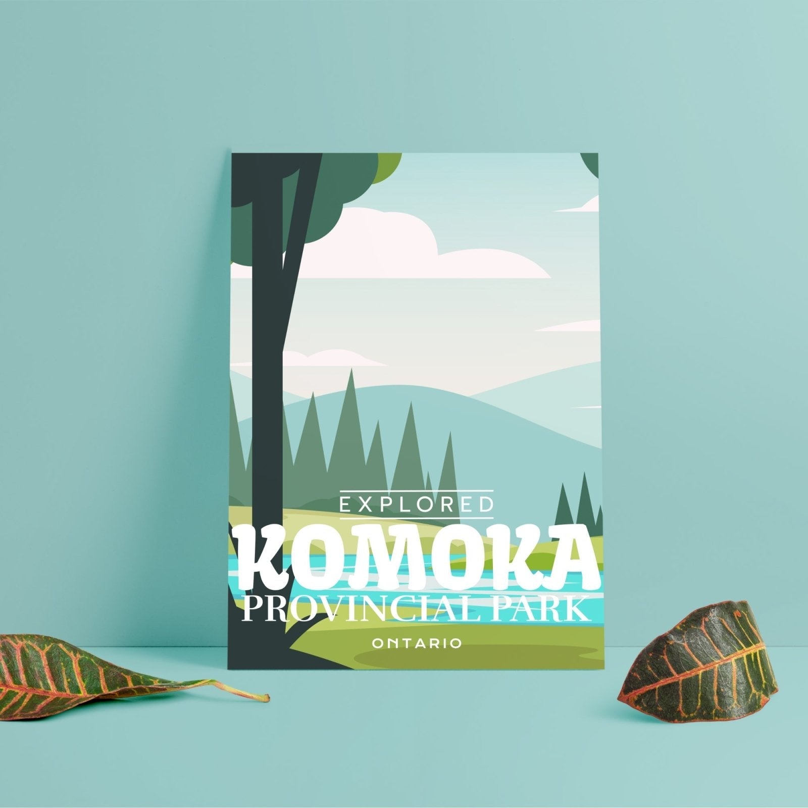Komoka Provincial Park 'Explored' Poster, Canada Parks
