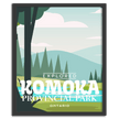 Komoka Provincial Park 'Explored' Poster, Canada Parks