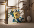 Kono Bairei Hibiscus Print: Vintage Japanese Floral Giclee Wall Art