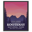 Kootenay National Park 'Explored' Poster, Canada Parks