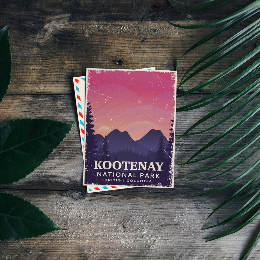 Kootenay National Park of Canada Postcard, Canada Parks