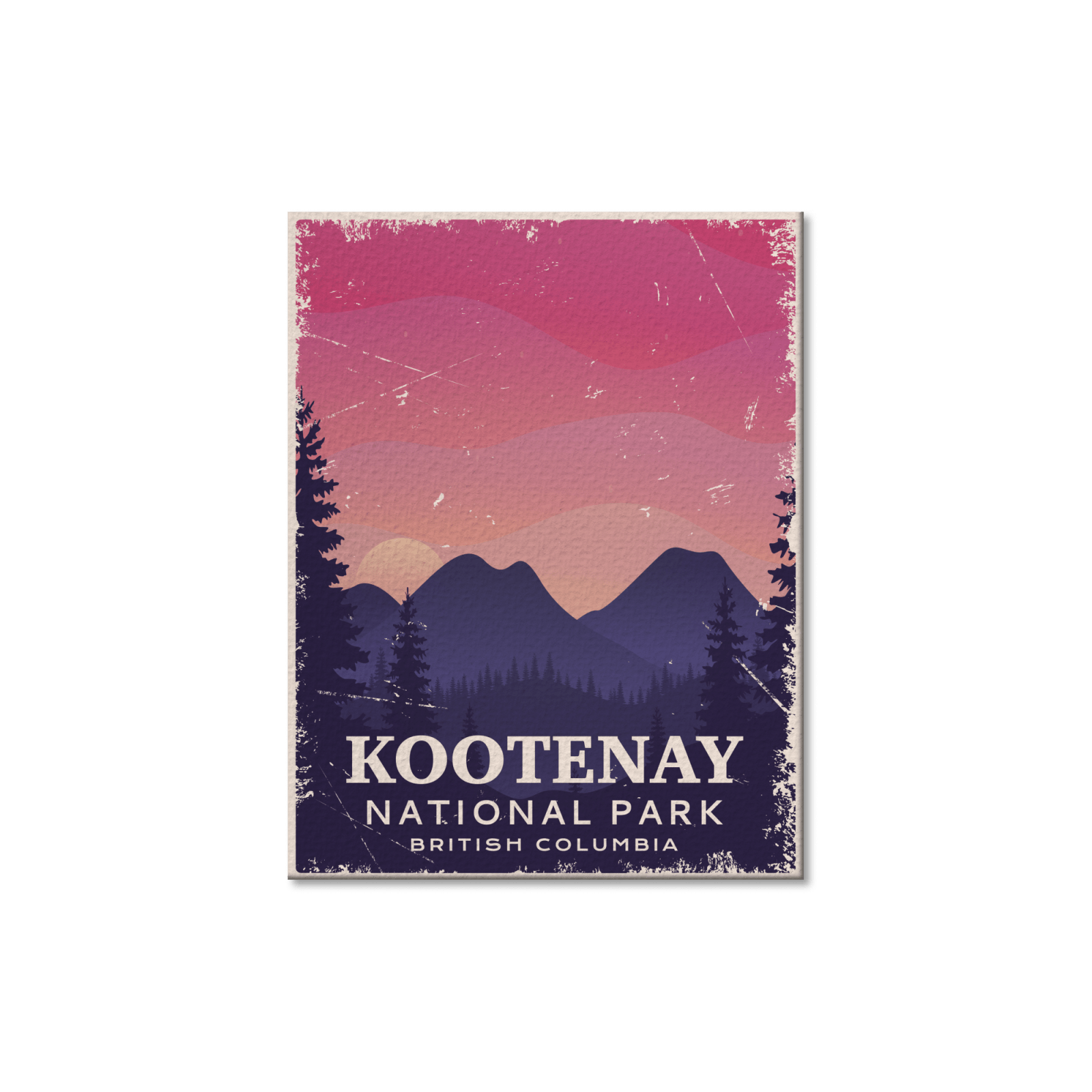 Kootenay National Park of Canada Postcard, Canada Parks
