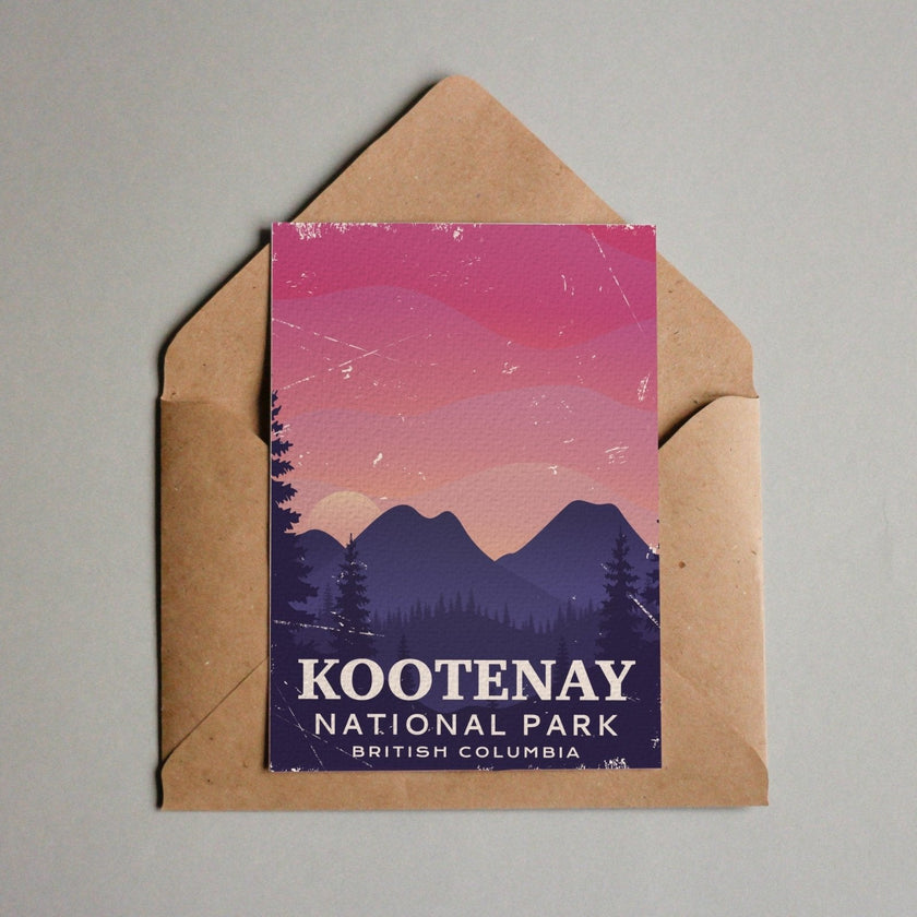 Kootenay National Park of Canada Postcard, Canada Parks