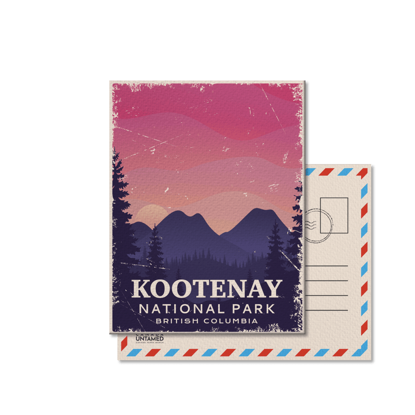 Kootenay National Park of Canada Postcard, Canada Parks