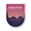 Kootenay National Park of Canada Waterproof Vinyl Sticker, Canada Parks