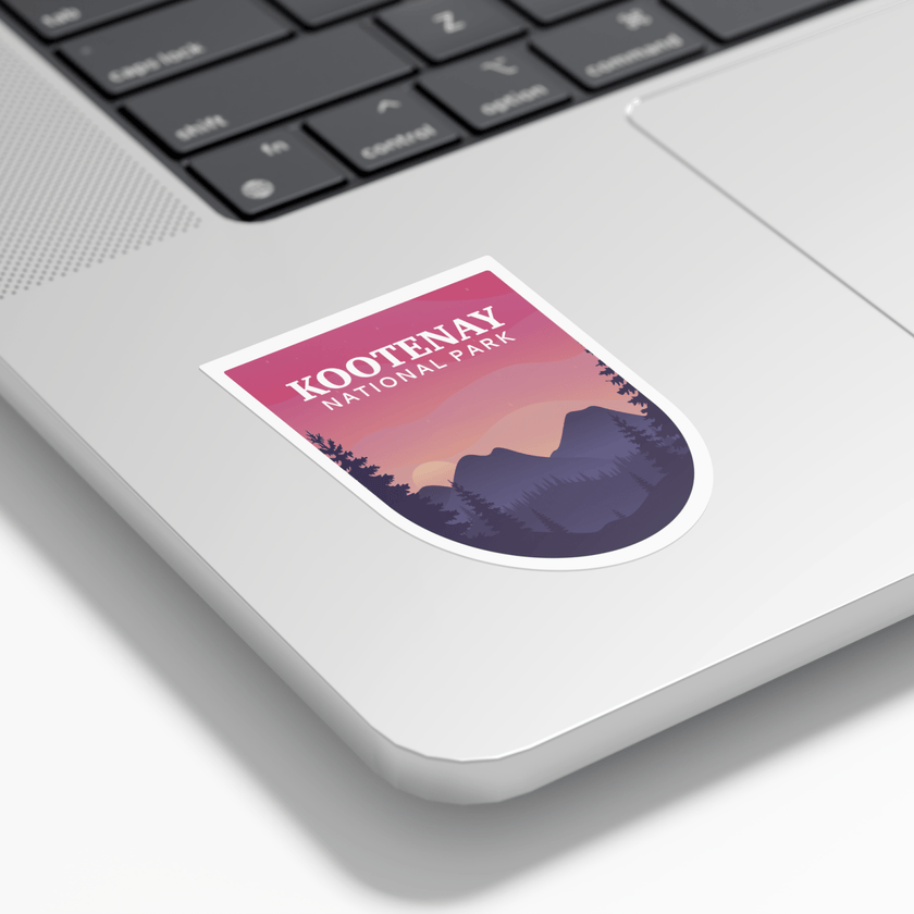 Kootenay National Park of Canada Waterproof Vinyl Sticker, Canada Parks