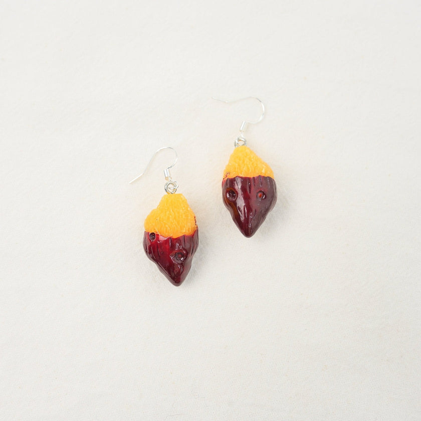 Korean Sweet Potato Dangle Earrings