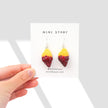 Korean Sweet Potato Dangle Earrings