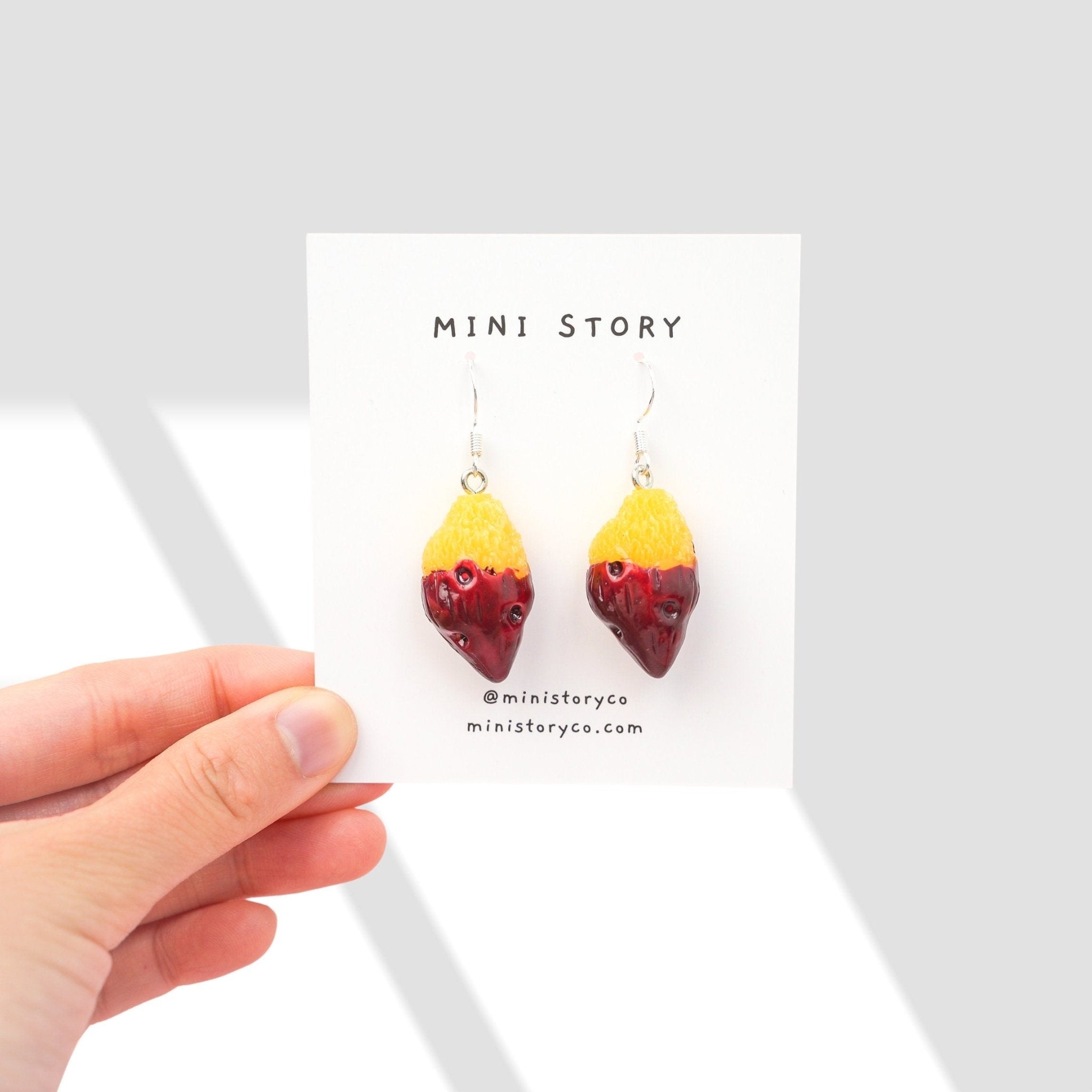 Korean Sweet Potato Dangle Earrings