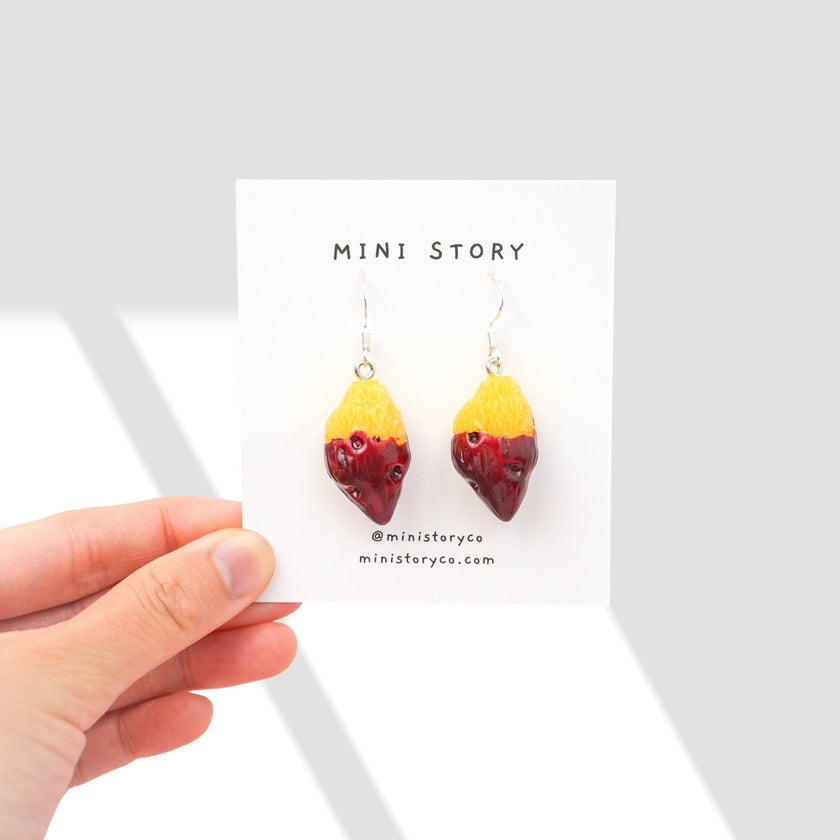 Korean Sweet Potato Dangle Earrings