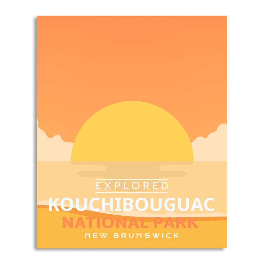 Kouchibouguac National Park 'Explored' Poster, Canada Parks