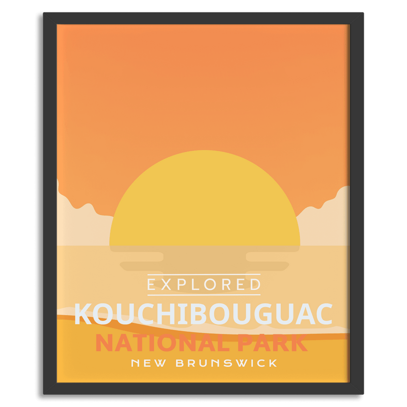 Kouchibouguac National Park 'Explored' Poster, Canada Parks