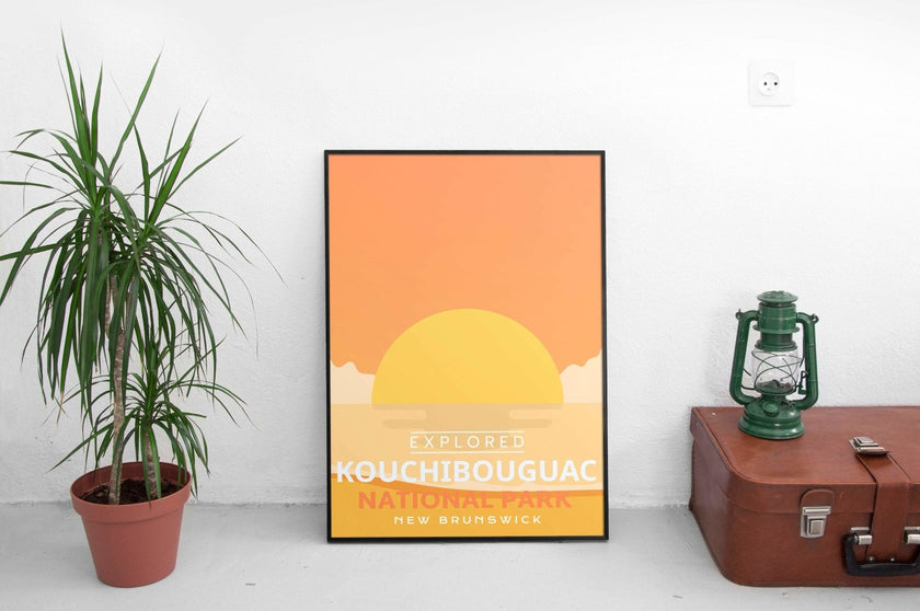 Kouchibouguac National Park 'Explored' Poster, Canada Parks