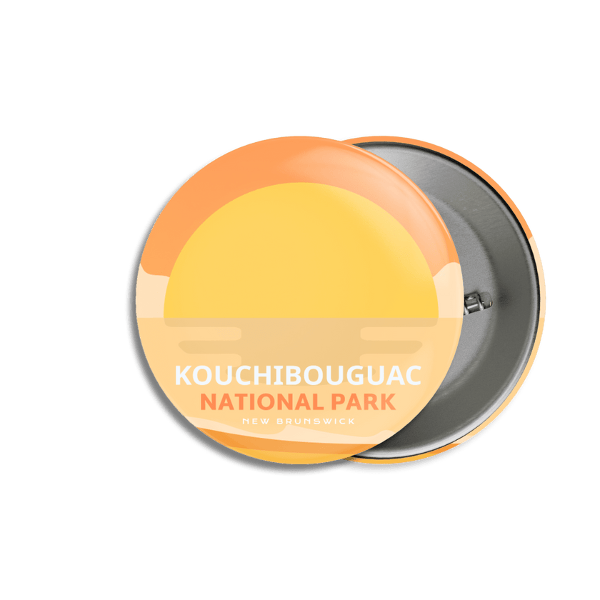 Kouchibouguac National Park of Canada Pinback Button, Canada Parks
