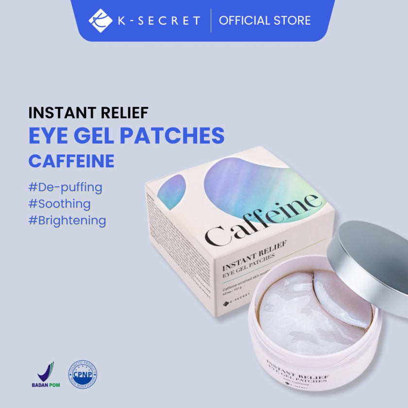 KSECRET Eye Gel Patches Instant Relief (CAFFEINE) 60pcs