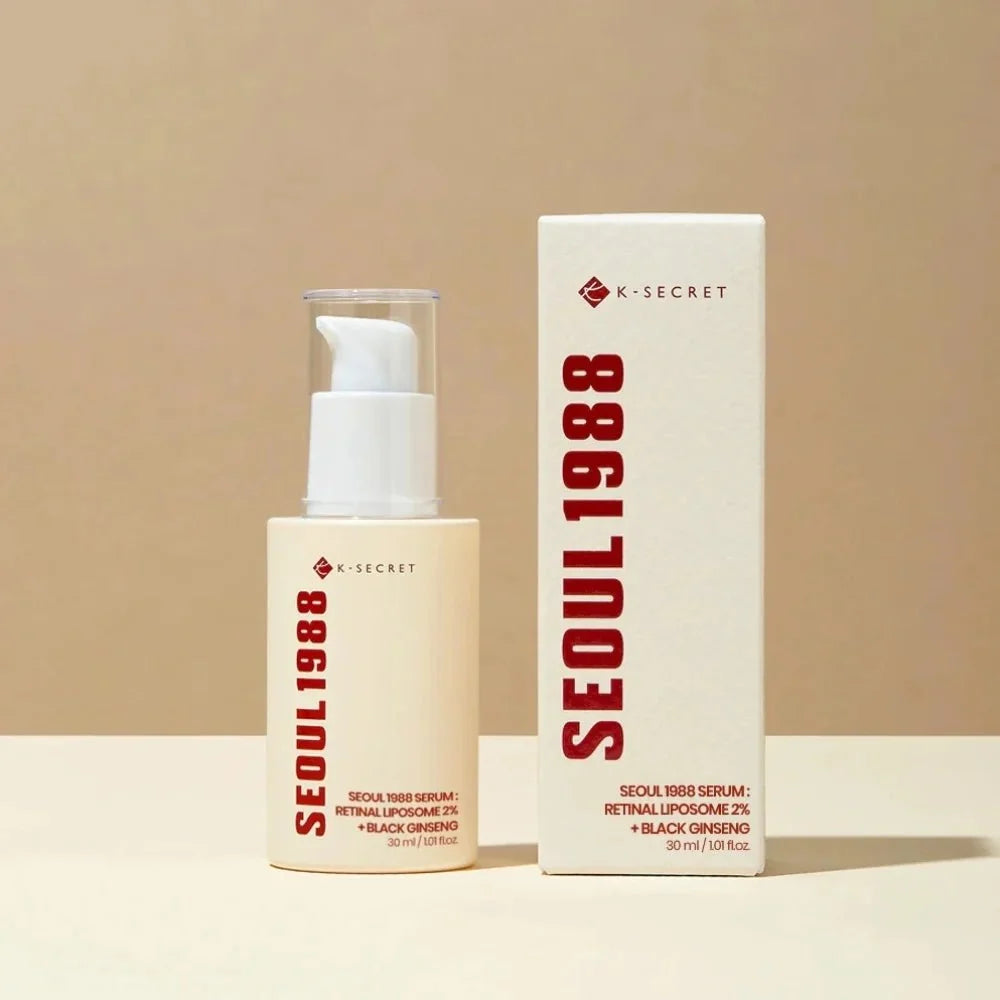 KSECRET SEOUL 1988 Serum: Retinal Liposome 2% + Black Ginseng 30ml