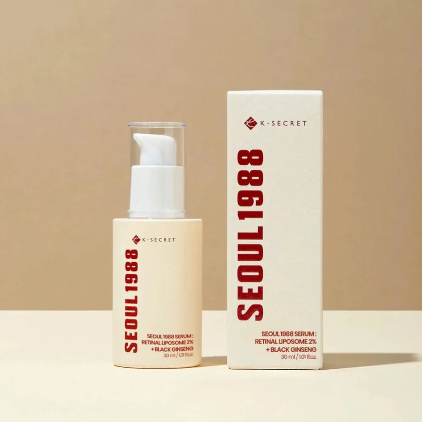 KSECRET SEOUL 1988 Serum: Retinal Liposome 2% + Black Ginseng 30ml