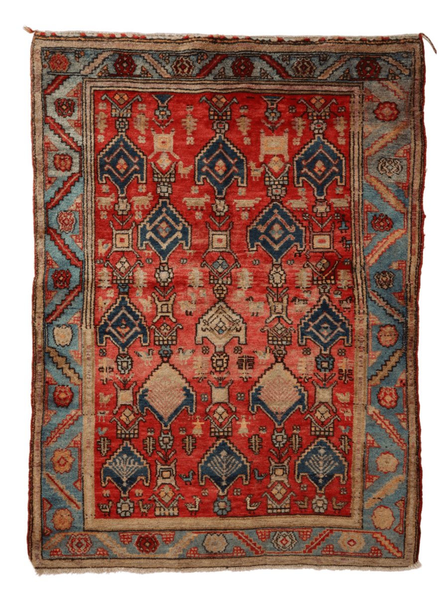 Kurdish Koliayi Rug | 4' 3
