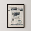 Kurt Schwitters Collage Art Print: Dadaist Constructivist (Framed Available)