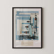 Kurt Schwitters Collage Art Print: Dadaist Constructivist Giclee Print