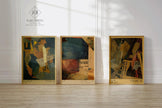 Kurt Schwitters Collage Art Print Set: Bauhaus Dadaism Style