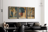 Kurt Schwitters Collage Art Print Set: Bauhaus Dadaism Style
