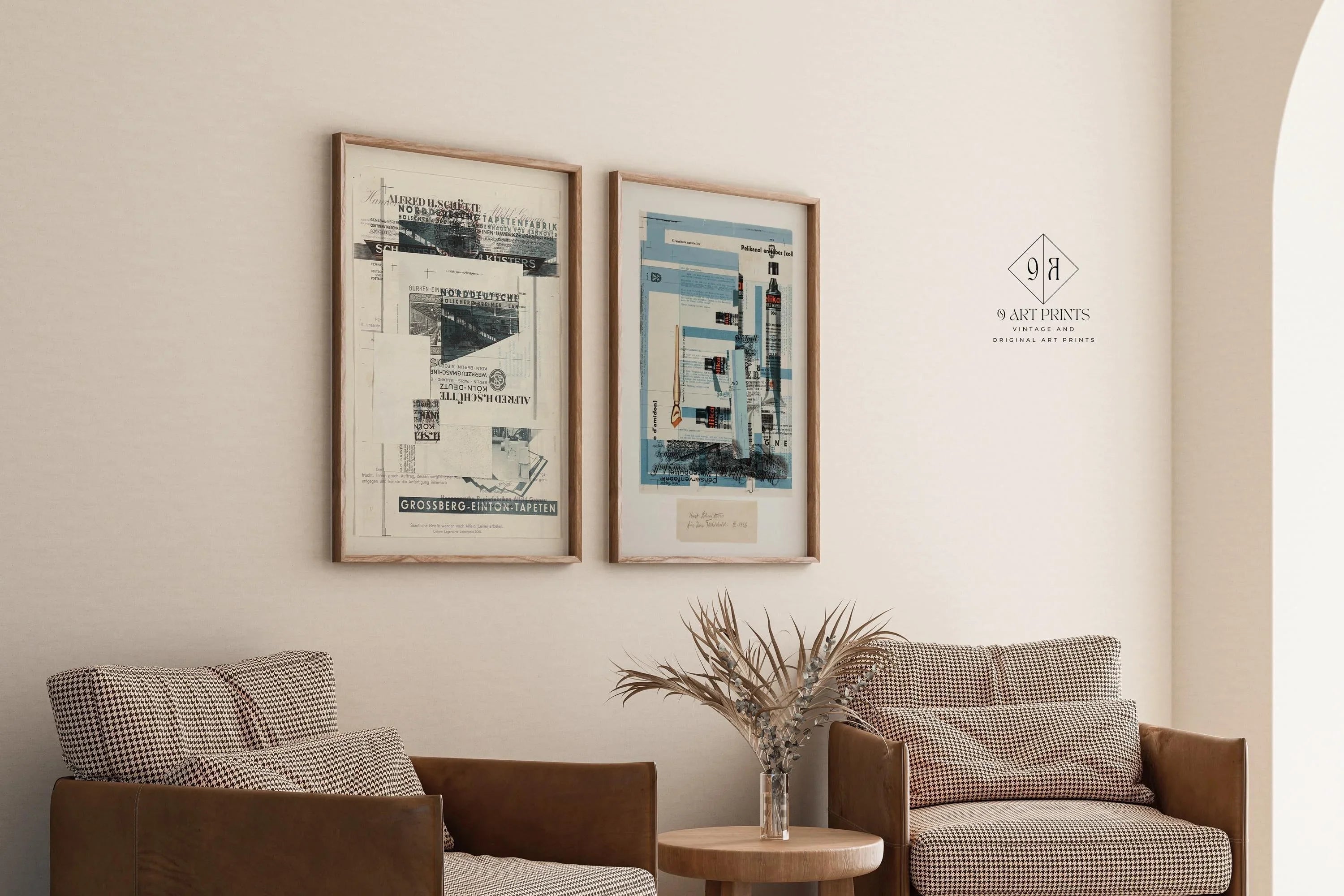 Kurt Schwitters Posters: Dadaist Bauhaus Art Prints