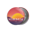 Kuururjuaq National Park of Quebec Pinback Button, Canada Parks