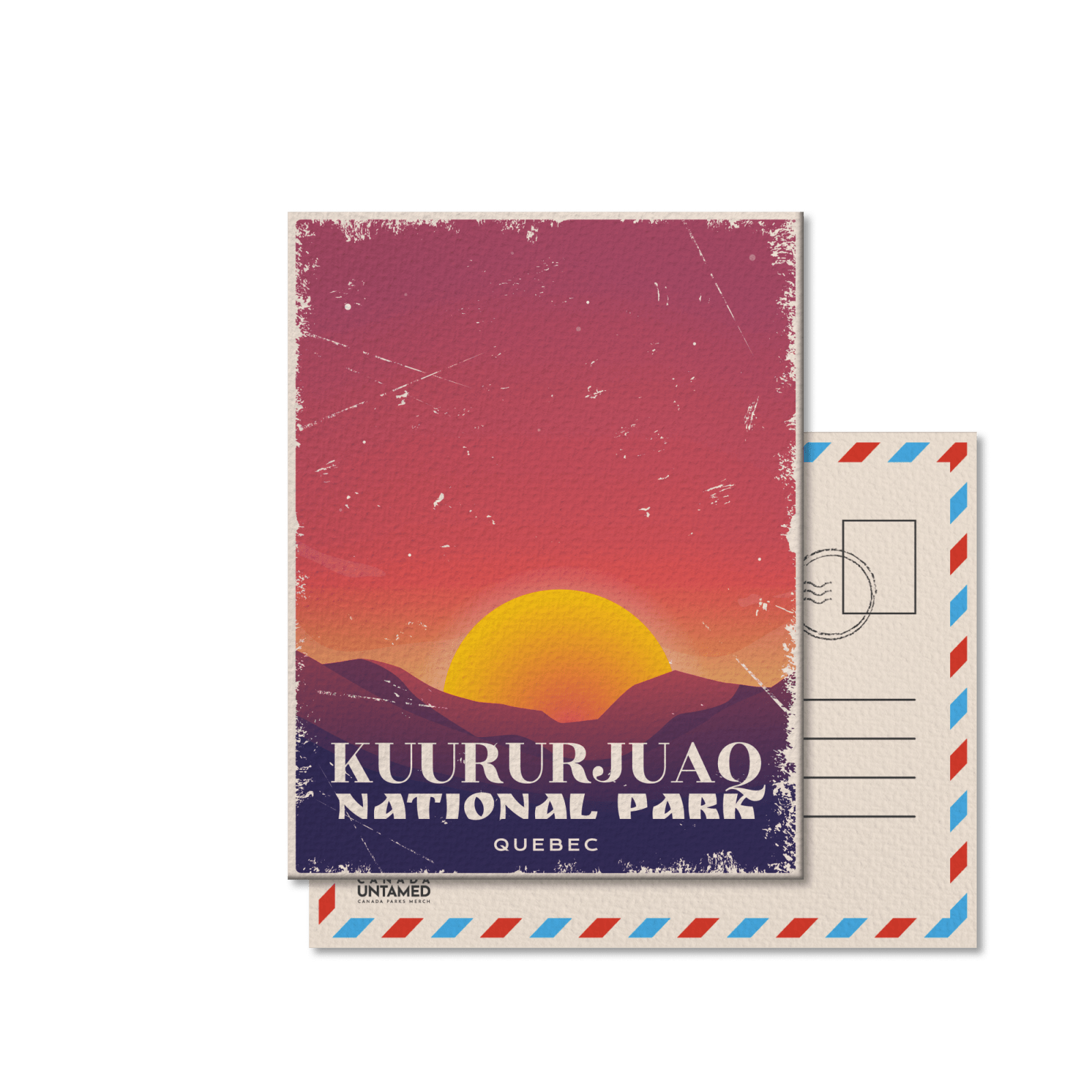 Kuururjuaq Quebec National Park Postcard, Canada Parks