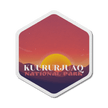 Kuururjuaq Quebec National Park Waterproof Vinyl Sticker, Canada Parks