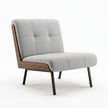 Kyler Mid-Century Modern Slipper Chair