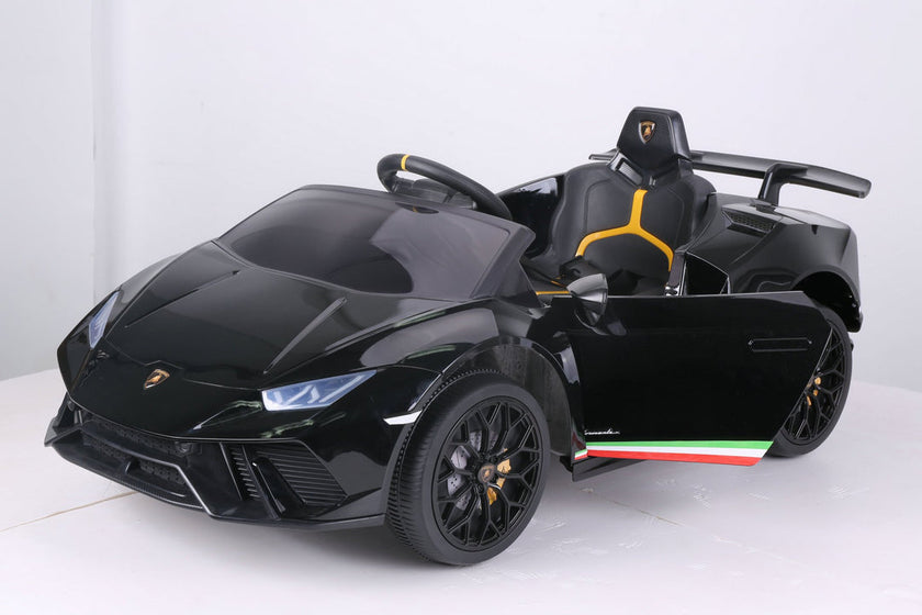 2026 12V Lamborghini Huracan DELUXE Kids Electric Ride On Car with Remote Control