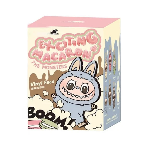 Authentic POP MART Labubu The Monsters Exciting Macaron Plush Figure (Blind Box)