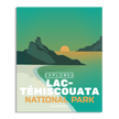 Lac-Temiscouata National Park 'Explored' Poster, Canada Parks