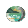 Lac-Témiscouata National Park of Quebec Pinback Button, Canada Parks