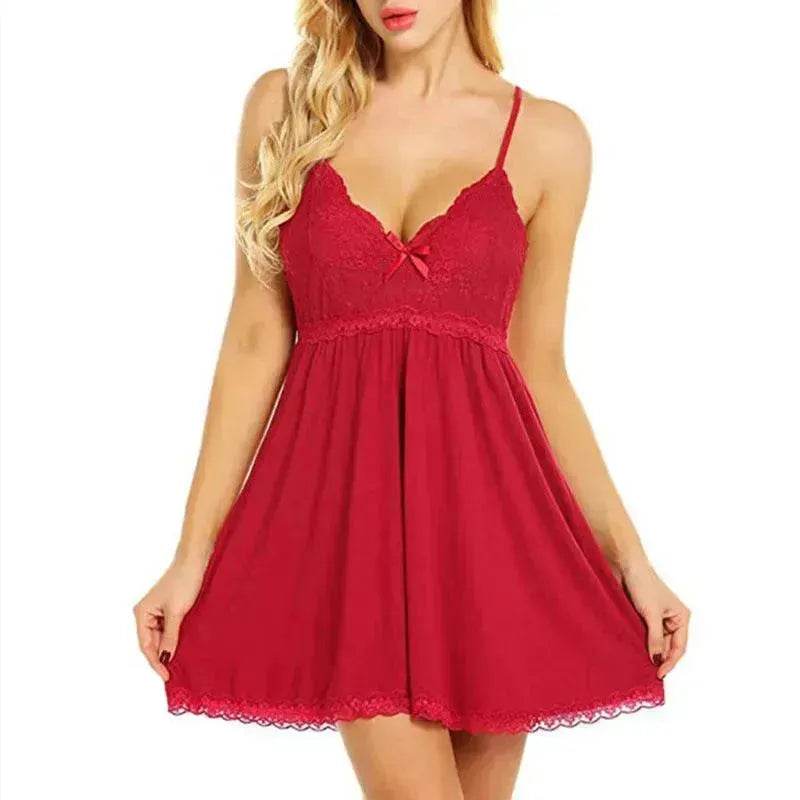 Lace Lingerie Sling Dress