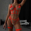 Lace Mesh Girl Lingerie Set