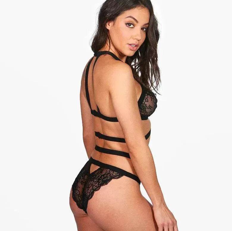 Lace perspective bandage lingerie