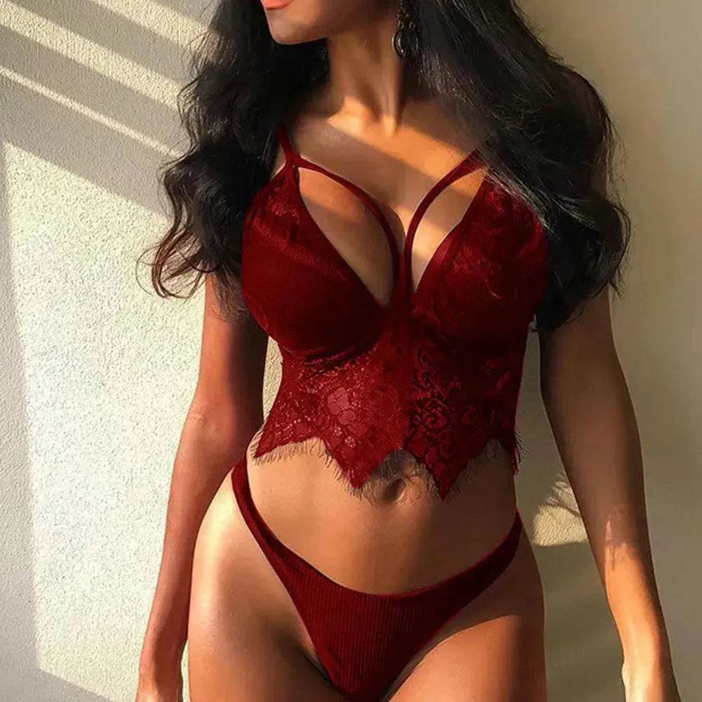 Lace Temptation Sensuous Women's Lingerie
