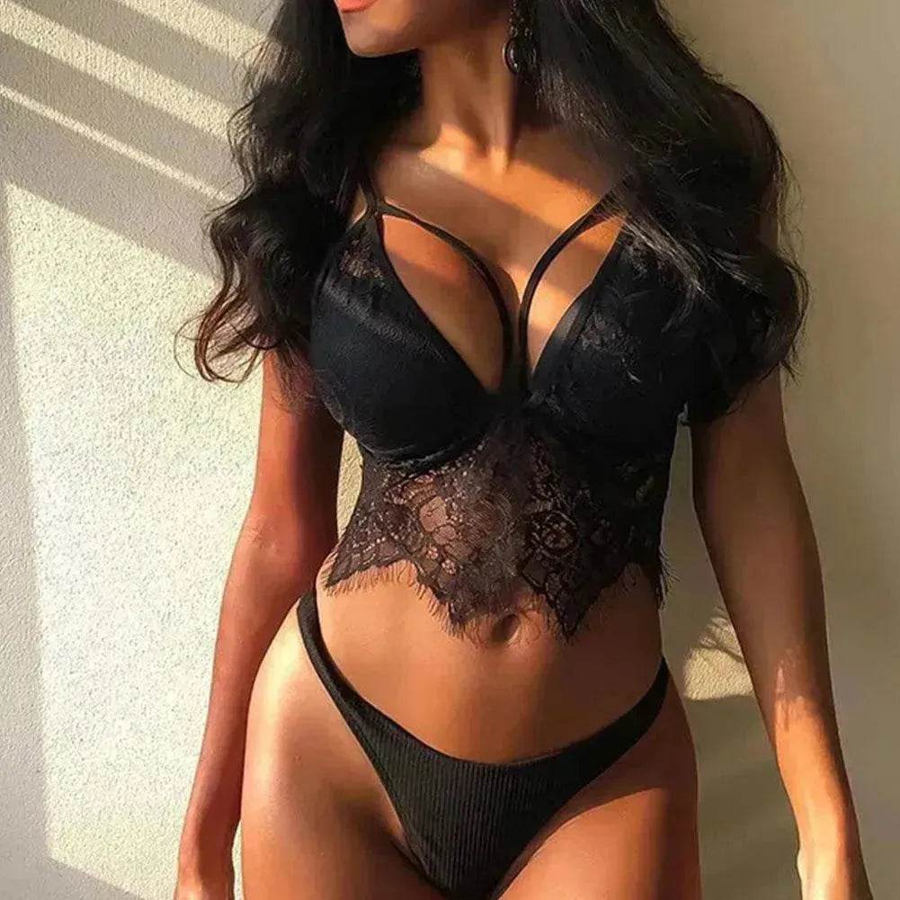Lace Temptation Sensuous Women's Lingerie