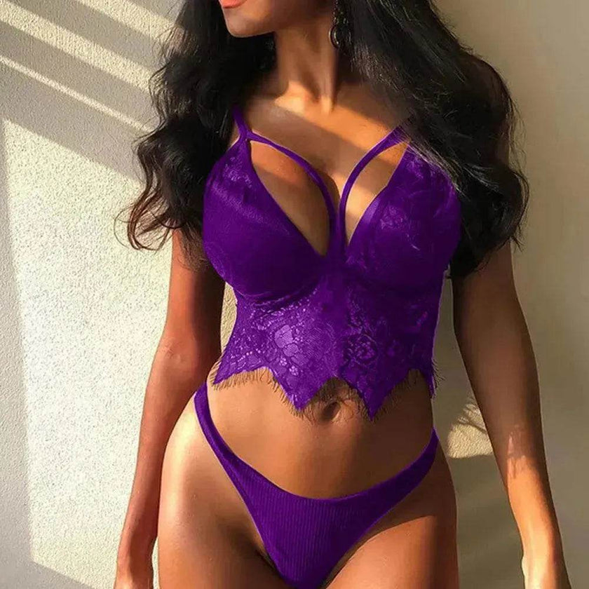 Lace Temptation Sensuous Women's Lingerie