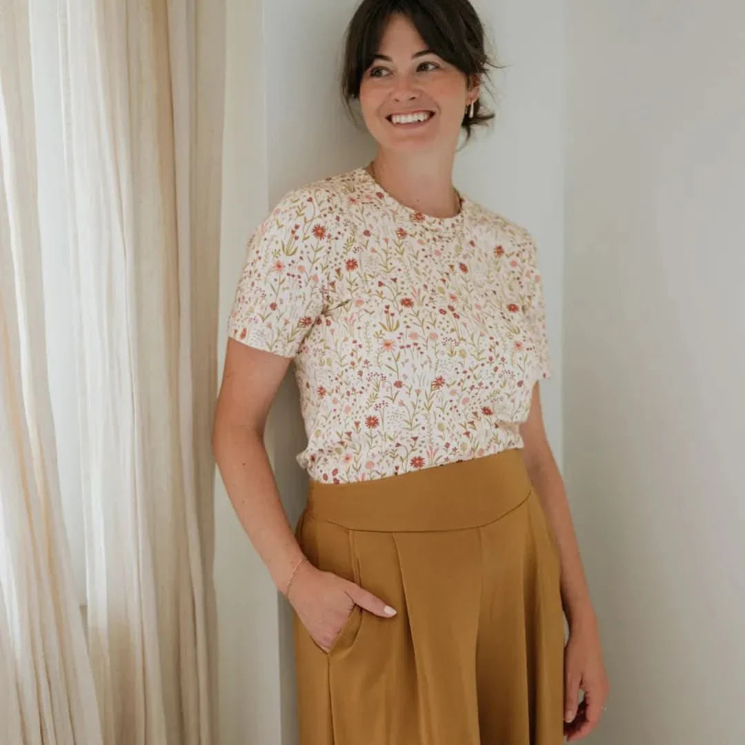 Ladies' Bamboo Allegra Pants | Umber