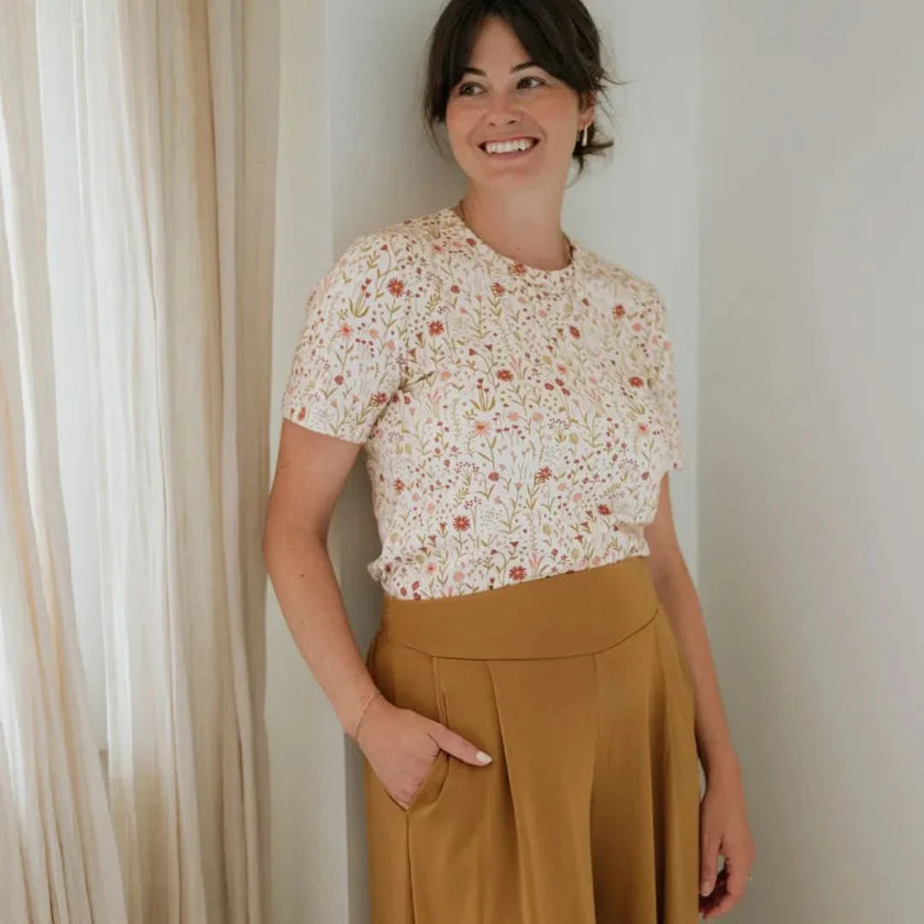 Ladies' Bamboo Allegra Pants | Umber