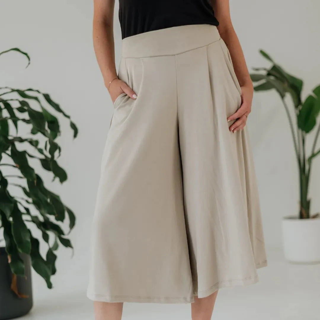 Ladies' Bamboo Allegra Pants | Beach Stone