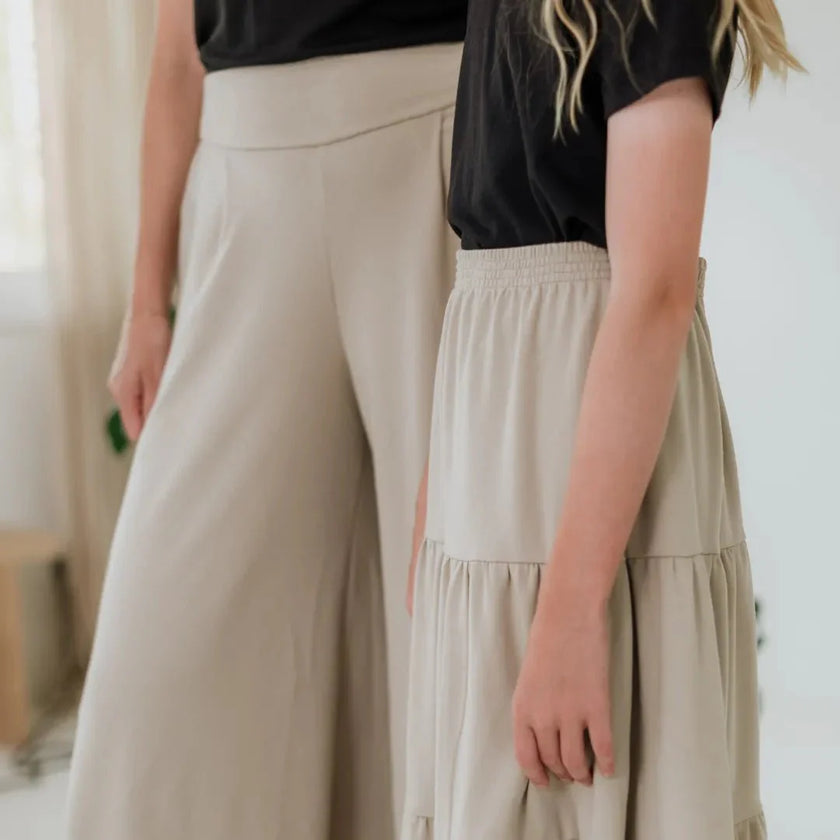 Ladies' Bamboo Allegra Pants | Beach Stone